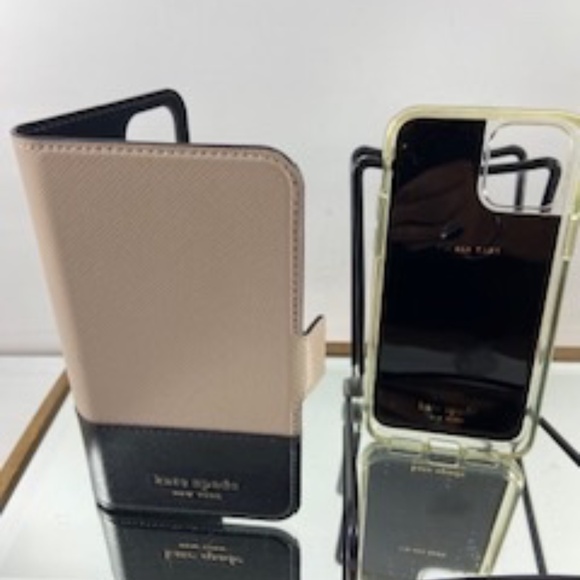 Kate Spade Morgan Folio Phone Case Leather - Picture 2 of 12